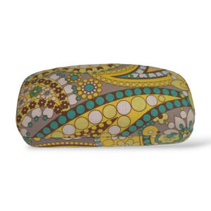 Vera Bradley Lemon Parfait Glasses Hard Clamshell Case Retired Pattern